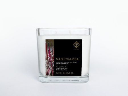 Nag Champa 100% Pure Soy Double Wick Candle on Sale