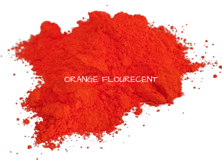 Mica Color Orange Flourescent 10 mls Online Hot Sale