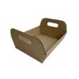 Kraft Hamper Tray With Handles Online Hot Sale