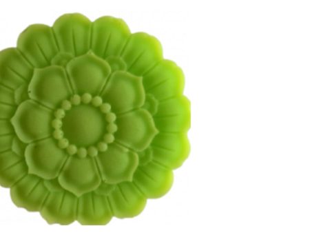 Silicone Soap Mould - Scalloped Round 70 grm For Sale