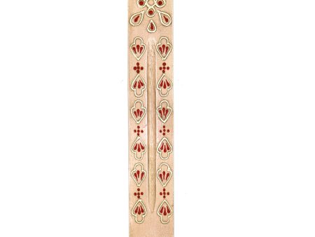 Beige Triple Moon Incense Burner Online