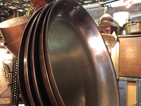 Copper Oval Skillet Hot on Sale