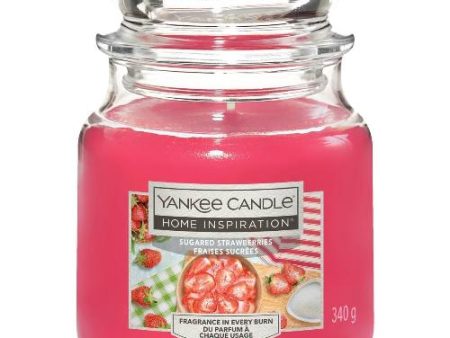 Yankee Candle Jar Sugared Strawberries Online Sale