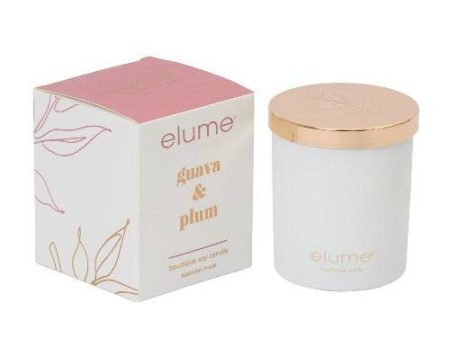 Boutique Soy Candle Guava & Plum Hot on Sale