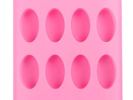 SH Mould Silicone - Oval Handmade soap x16 Online