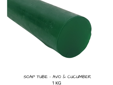 Glycerine Soap Base - Avo and Cucumber  1 kg Tubes Hot on Sale