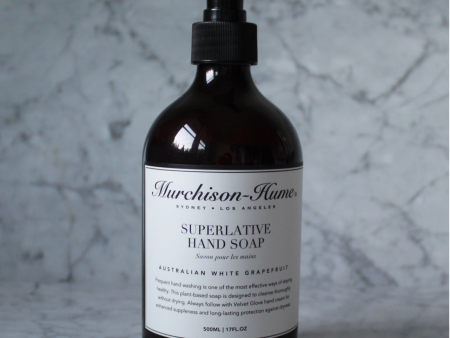 (THE ICONIC) SUPERLATIVE HAND SOAP (2 FRAGRANCES) on Sale