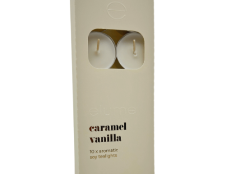 Caramel Vanilla Tealights Online Hot Sale