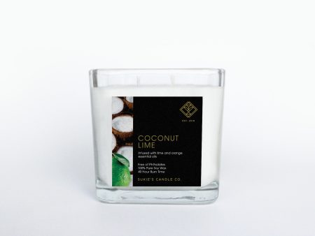 Coconut Lime 100% Pure Soy Double Wick Candle Online