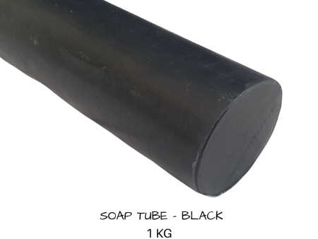 Glycerine Soap Base - Charcoal Black  1 kg Tubes For Cheap