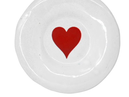 KUHN KERAMIK BERLIN SAUCER - Heart For Sale