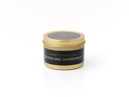 Sparkling Pomelo 100% Pure Soy Travel Size Candle Fashion