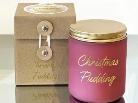 Christmas Pudding Soy Candle 220g For Cheap