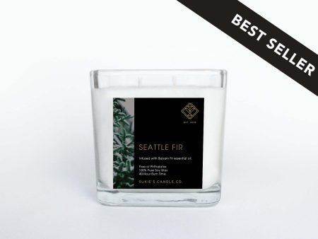 Seattle Fir 100% Pure Soy Double Wick Candle Online Sale