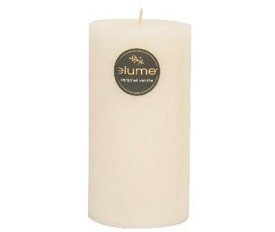 Vanilla Caramel Pillar Candle Elume 3x6 For Cheap