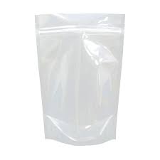 Clear Medium Stand Pouch 130 x 225 x 80 mm Sale