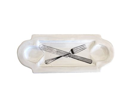 KUHN KERAMIK BERLIN BRANDENBURG LONG ASHTRAY BIG - Fork & Knife For Sale