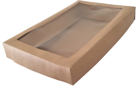 Half Penny Box Kraft 22.2cm x 14.5 cm x 3.4cm (Out The Box) LOCAL Discount