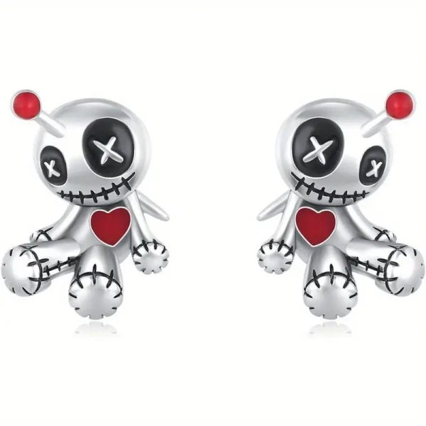 Voo Doo Doll Earrings Cheap