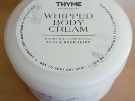 Earth Thyme  Whipped Body Souffle  Lavender Vetiver Fashion