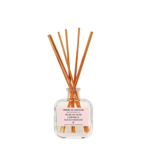 VINE PEACH, CHAMOMILE, ORANGE BLOSSOM BLEND REED DIFFUSER For Cheap