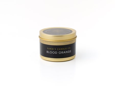 Blood Orange 100% Pure Soy Travel Size Candle Sale