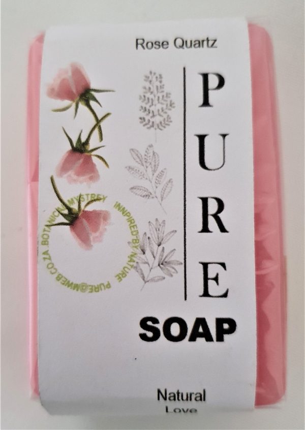 Soap  - Rose Quartz 158 grm For Sale