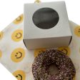 Box - Single Donut Box  - White with Window Online