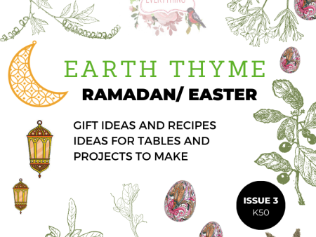 EARTH THYME MAGAZINE ISSUE 3   Ramadan Easter For Sale