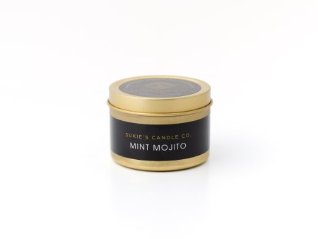 Mint Mojito 100% Pure Soy Travel Size Candle Hot on Sale