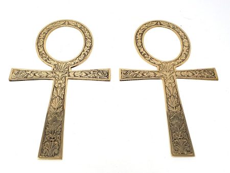 9 3 4  Brass Ankh Hot on Sale