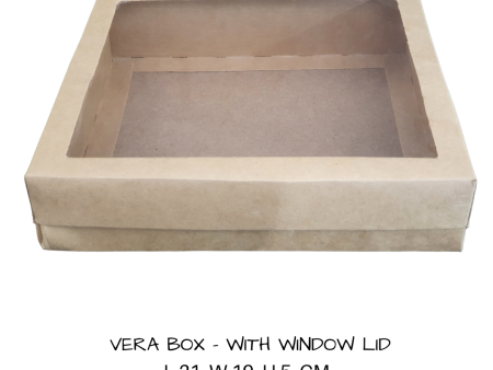 Box- White Vera Box 21cm x 19 cm x 5.5cm (Out The Box)  LOCAL For Sale