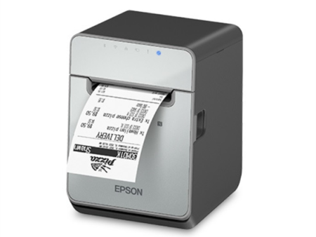 EPSON, TM-L100 Linerless Sticky Receipt Printer. USB-A & Ethernet & Serial Interface. 40 58 80mm Media Support C31CJ52001 Online