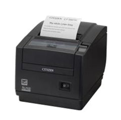 CITIZEN, CT-S601, THERMAL POS PRINTER, TYPE II, TOP EXIT, RE-STICK LINERLESS, USB, BLACK, EXTERNAL POWER SUPPLY Online Hot Sale