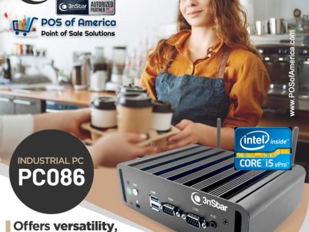 3nStar Industrial mini PC Fanless Industrial PCIntel Core i5 10th Gen 8GB 500GB SSD Wi-Fi Windows 10 Supply